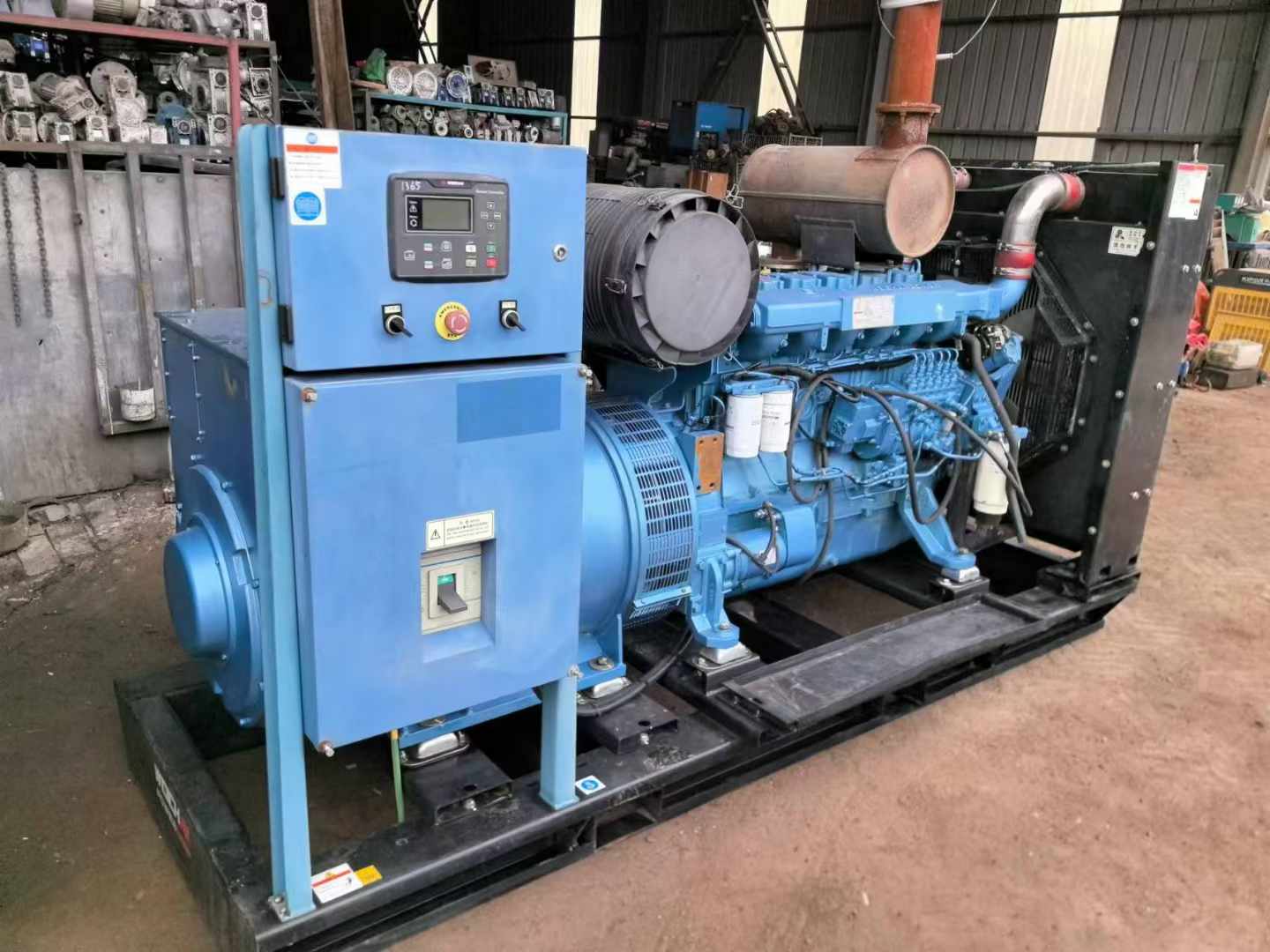 丹巴500kW 柴油发电机组可带动设备功率的计算公式是什么？