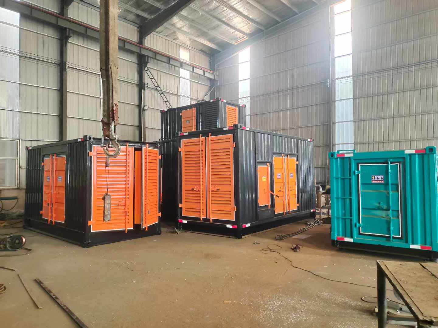 丹巴500kw柴油发电机组可以带动多少功率设备？